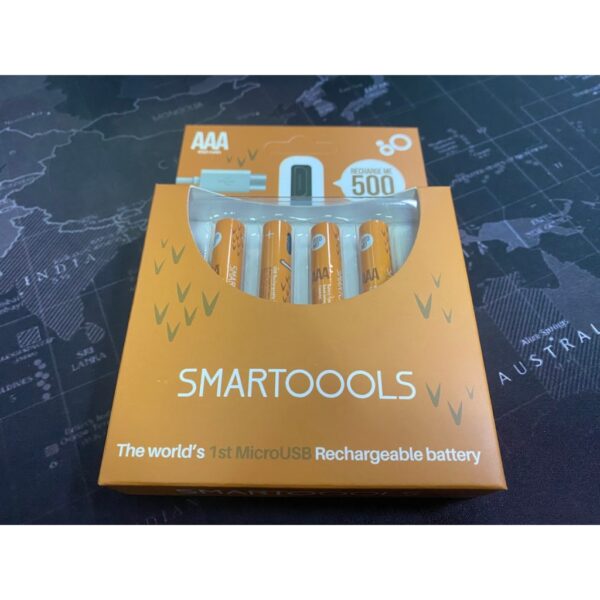 68a809a9c0f07_1755842985.jpg 台灣現貨 SMARTOOLS TYPE-C 1.2v 充電 鎳氫電池 充電電池 三號 四號 3號 4號 附1對4充電線