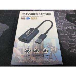 台灣現貨 HDMI USB TYPE-A TYPE-C  影像 擷取卡 採集卡 1080p VLC、OBS 、Amcap