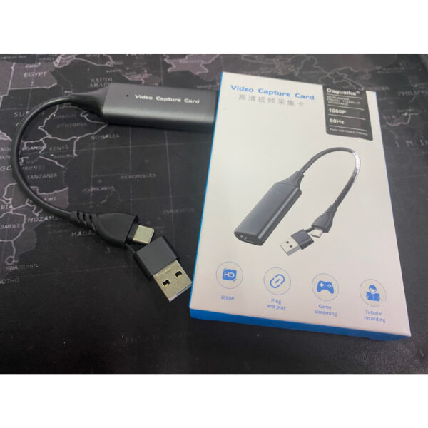68a809aa726c3_1755842986.jpg 台灣現貨 HDMI USB TYPE-A TYPE-C 影像 擷取卡 採集卡 1080p VLC、OBS 、Amcap